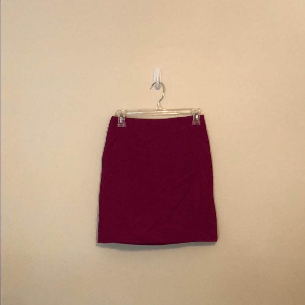 Purple Pencil skirt
